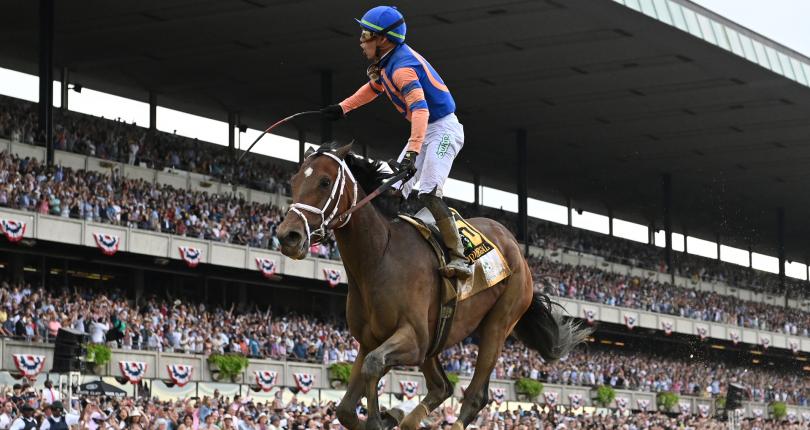 Mo Donegal Wins the Belmont Stakes