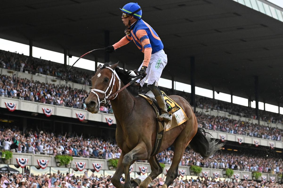 Mo Donegal Wins the Belmont Stakes