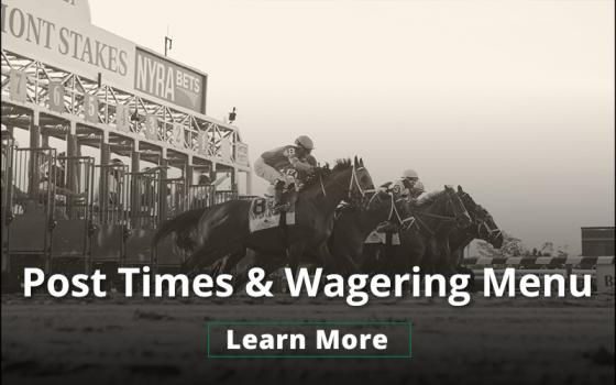 Post Times & Wagering Menu Image