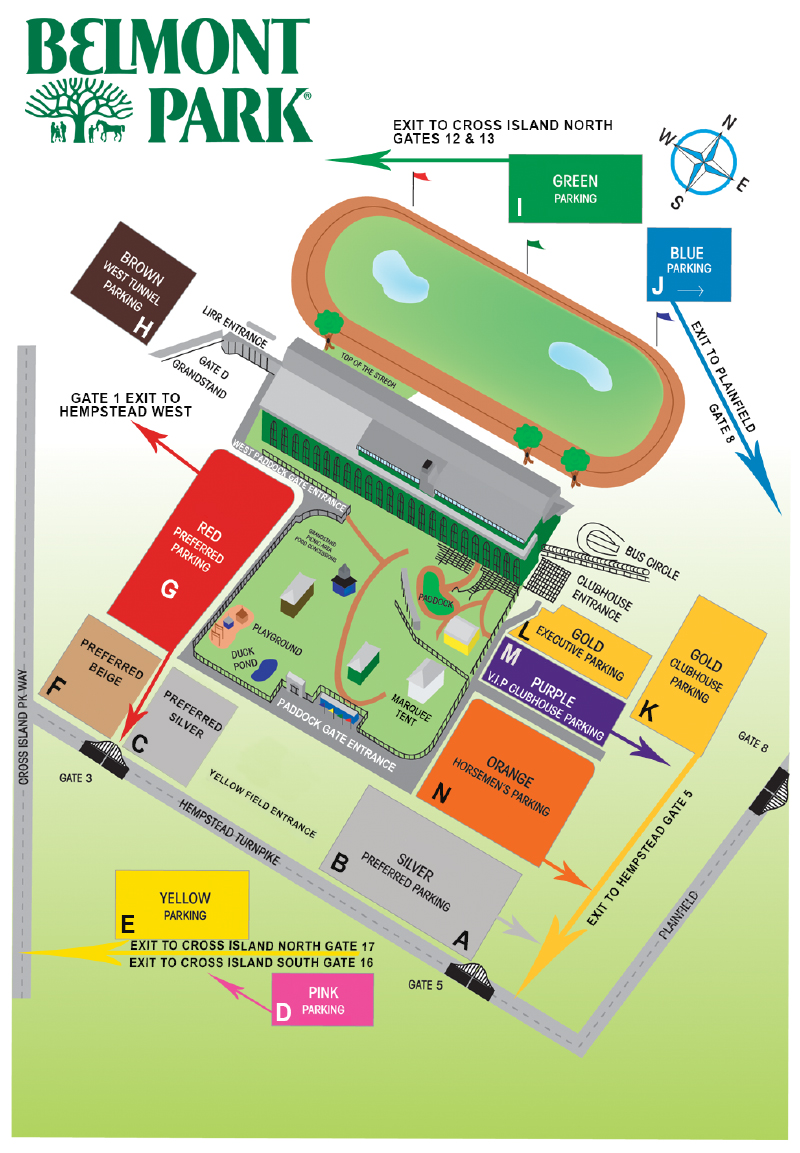 Belmont Stakes Clubhouse Seating Chart