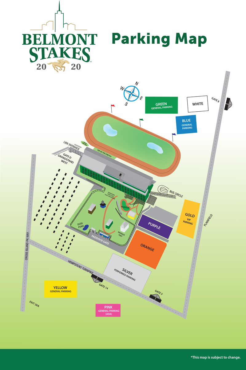 Parking Belmont Stakes